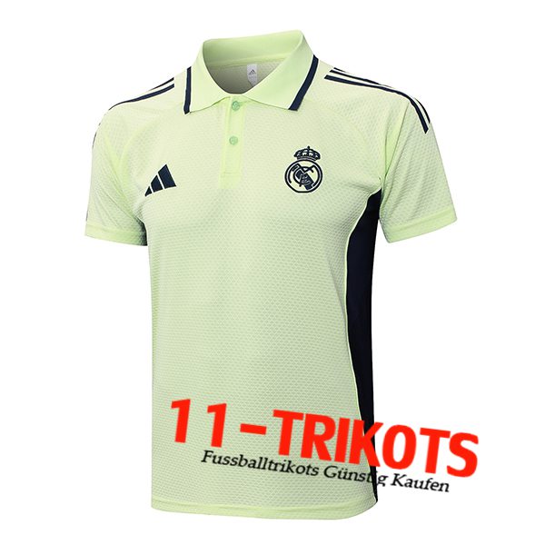 Real Madrid Poloshirt Grün/Schwarz 2025/2026