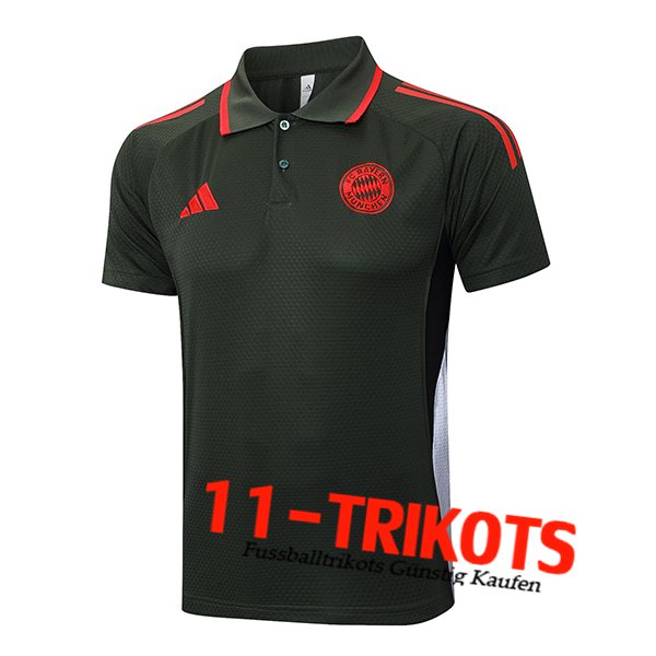 Bayern Munchen Poloshirt Grün/Rot 2025/2026