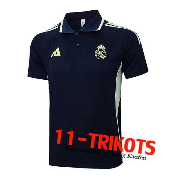 Real Madrid Poloshirt Dunkelblau 2025/2026