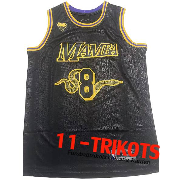 Los Angeles Lakers Trikot (BRYANT #24) 2025/26 Schwarz/Gelb