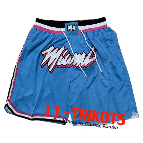 Miami Heat Shorts NBA 2025/26 Blau