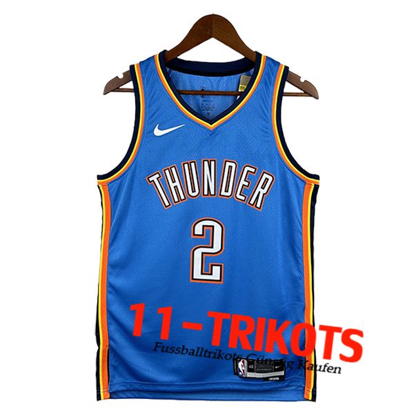 Oklahoma City Thunder Trikot (GIL GEOUS-ALEXANDER #2) 2025/26 Blau