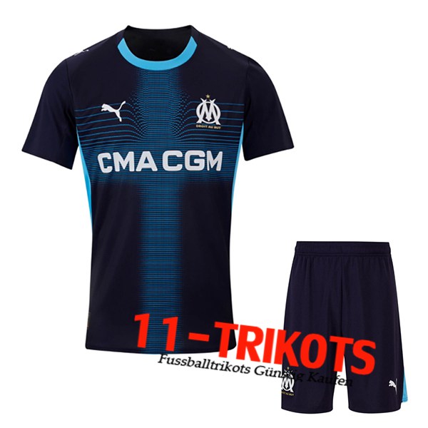 Marseille OM Auswärtstrikot + Shorts 2025/2026