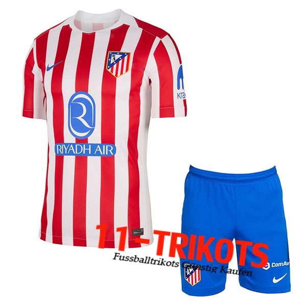Atletico Madrid Heimtrikot + Shorts 2025/2026