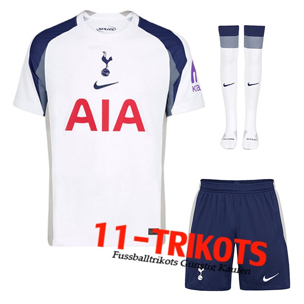 Tottenham Hotspurs Heimtrikot (Shorts + Socken) 2025/2026
