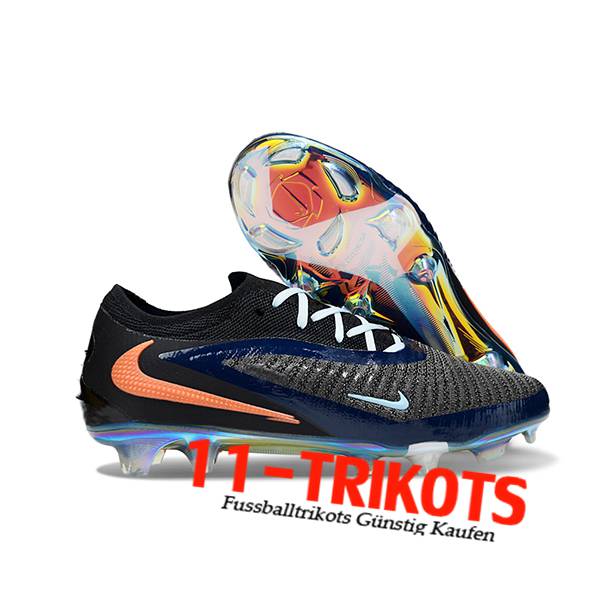 Nike Fussballschuhe Phantom GX III Elite FG Schwarz/Blau/Orange