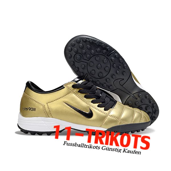 Nike Fussballschuhe T90 TF Gelb/Schwarz -02