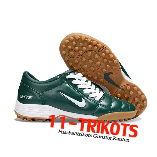 Nike Fussballschuhe T90 TF Grün/Weiß