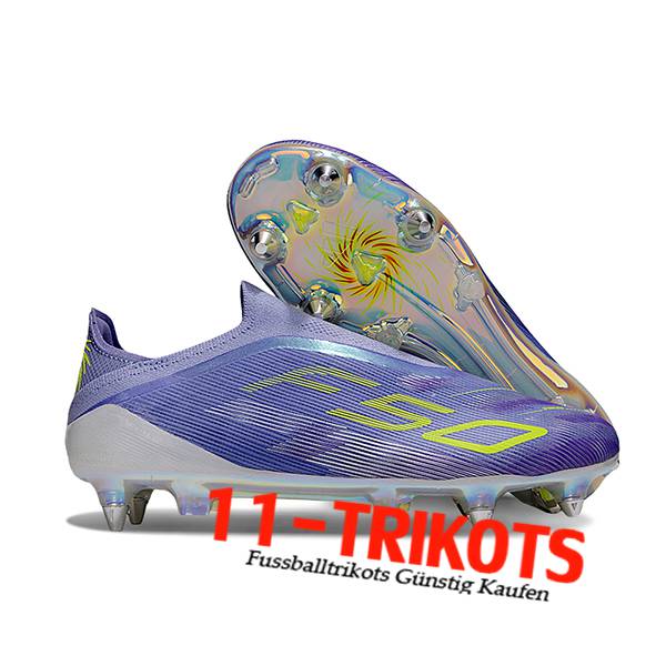 Adidas Fussballschuhe F50 Elite SG lila/Grün