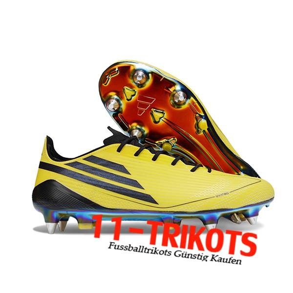 Adidas Fussballschuhe F50 ELITE SG Gelb/Schwarz