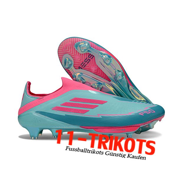 Adidas Fussballschuhe F50+ FG Grün/Rosa
