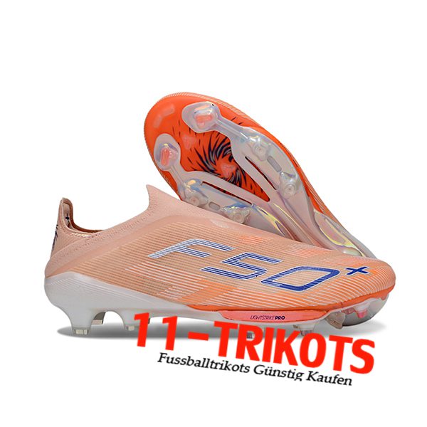 Adidas Fussballschuhe F50+ FG Orange/Blau