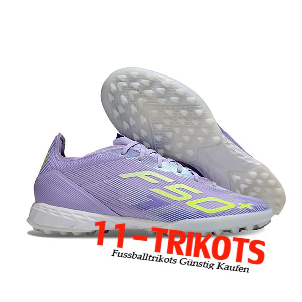 Adidas Fussballschuhe F50 PRO TF lila/Grün
