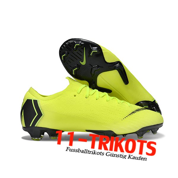Nike Fussballschuhe Mercurial Vapor XII Elite FG Gelb/Schwarz