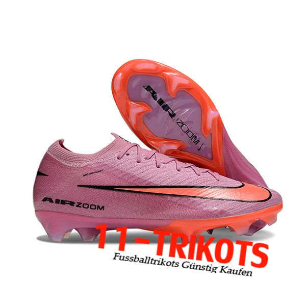 Nike Fussballschuhe AIR Zoom Mercurial Vapor 16 Elite XXV FG Rosa/Orange