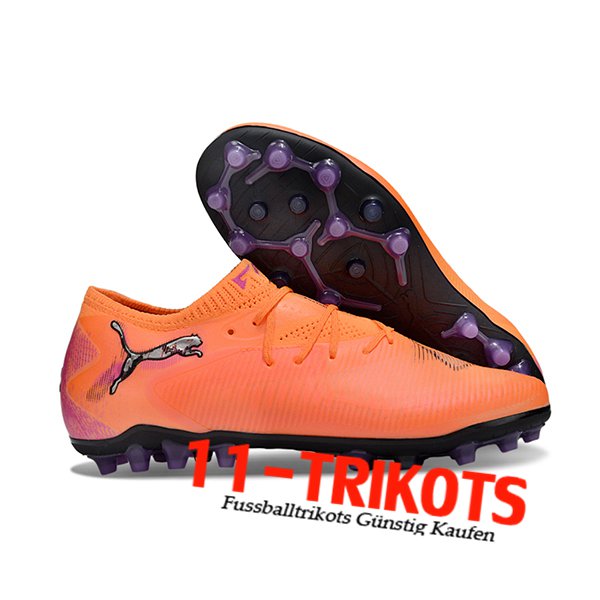 PUMA Fussballschuhe FUTURE 8 ULTIMATE AG Orange/lila -02