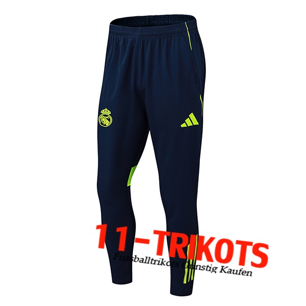 Real Madrid Trainingshose Blau/Grün 2025/2026 -02