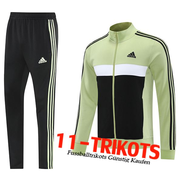Adidas Trainingsanzug Veste Grün/Schwarz/Weiß 2025/2026