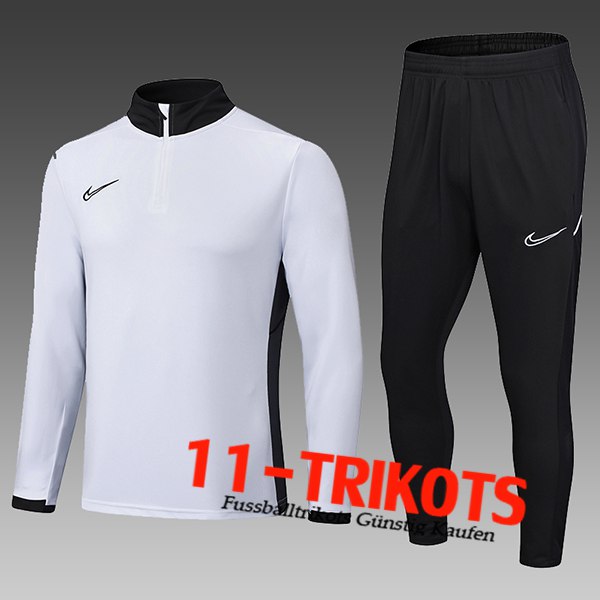 Nike Trainingsanzug Kinder Weiß/Schwarz 2025/2026