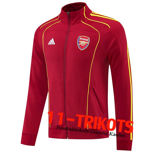 Arsenal Trainingsjacke Rot/Gelb 2025/2026