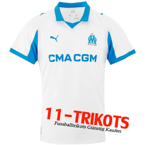 Neues Marseille OM Heimtrikot 2025/2026