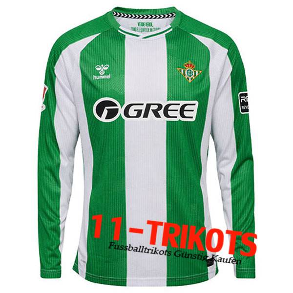 Neues Real Betis Langarms Heimtrikot 2025/2026