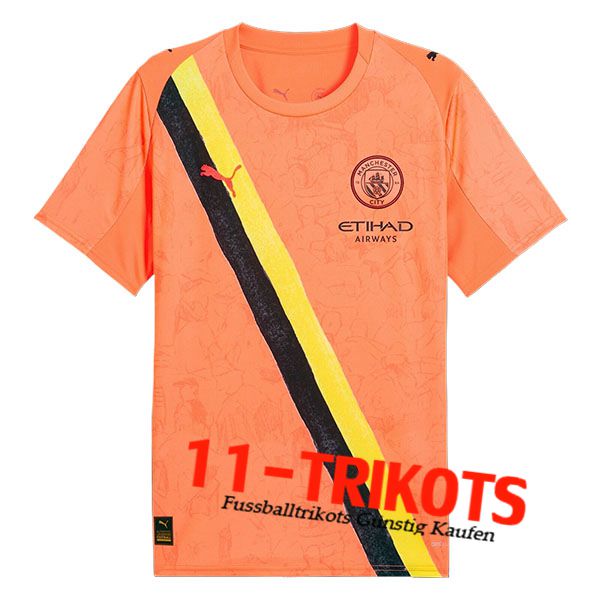 Neues Manchester City Fussball Trikots Club World Cup Orange 2025/2026