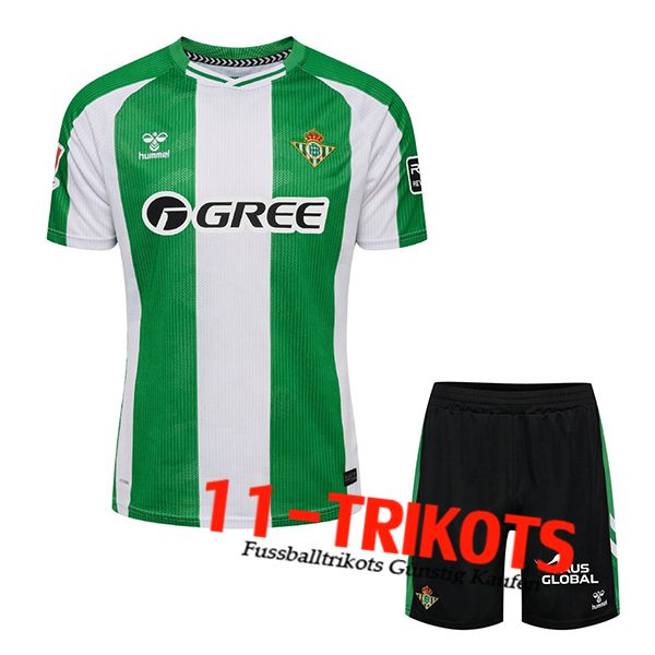 Neues Real Betis Kinder Heimtrikot 2025/2026