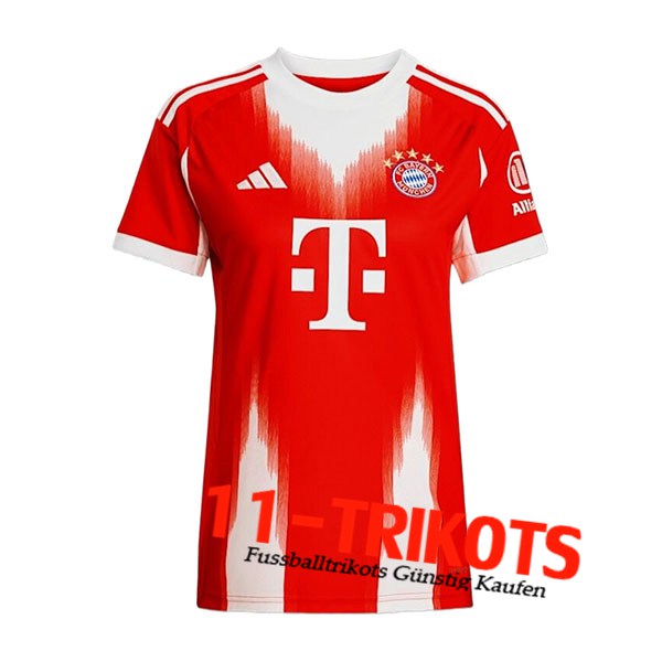 Neues Bayern Munchen Damen Heimtrikot 2025/2026