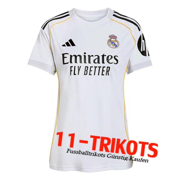 Neues Real Madrid Damen Heimtrikot 2025/2026