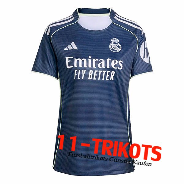 Neues Real Madrid Damen Auswärtstrikot 2025/2026