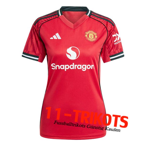 Neues Manchester United Damen Heimtrikot 2025/2026