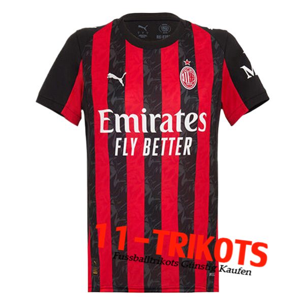 Neues AC Milan Damen Heimtrikot 2025/2026