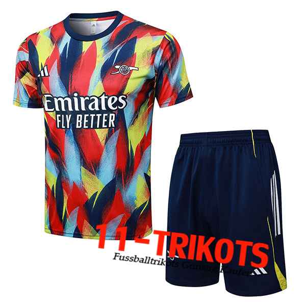 Arsenal Trainingstrikot Rot/Blau/Gelb 2025/2026