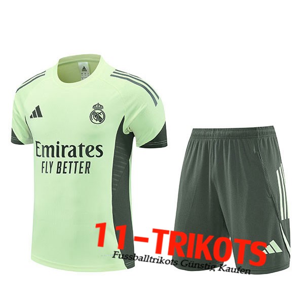 Real Madrid Trainingstrikot Grün 2025/2026 -02