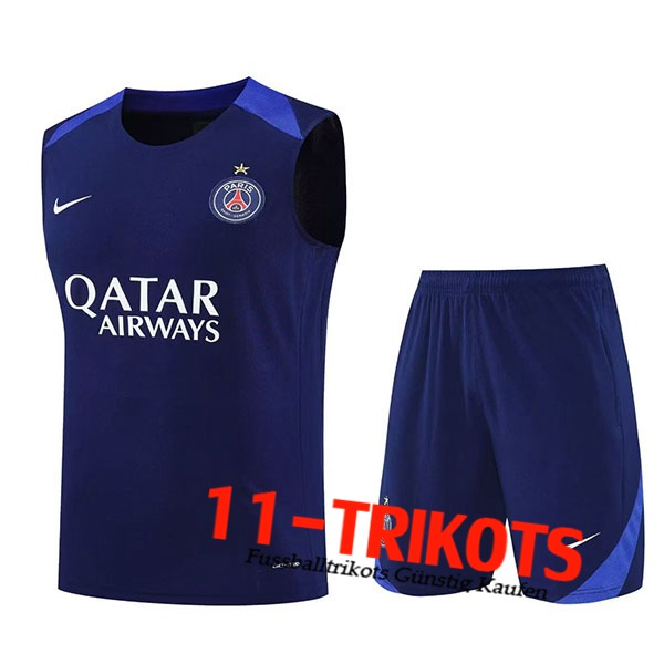 PSG Trainings-Tanktops Navy blau 2025/2026