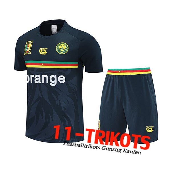 Kamerun Trainingstrikot Dunkelgrau 2025/2026