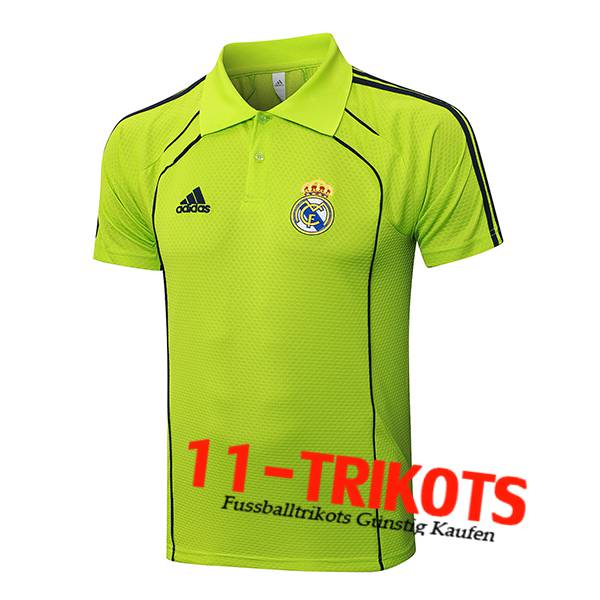 Real Madrid Poloshirt Grün/Schwarz 2025/2026