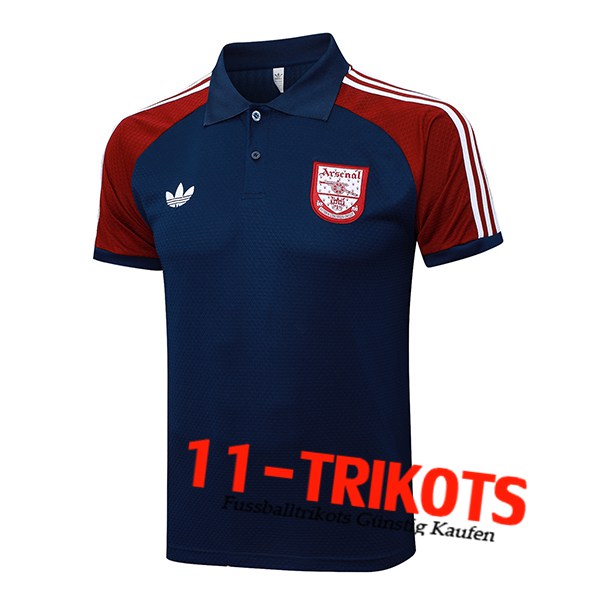 Arsenal Poloshirt Blau/Rot/Weiß 2025/2026