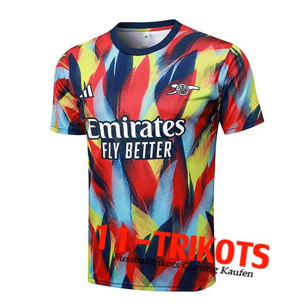 Arsenal Trainingstrikot Rot/Blau/Gelb 2025/2026