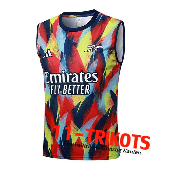 Arsenal Trainings-Tanktops Rot/Blau/Gelb 2025/2026