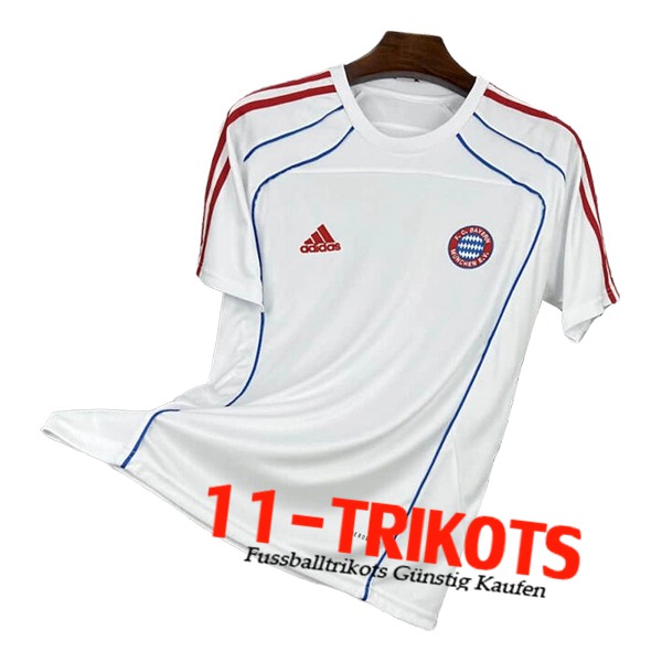 Bayern Munchen Trainingstrikot Weiß/Rot/Blau 2025/2026