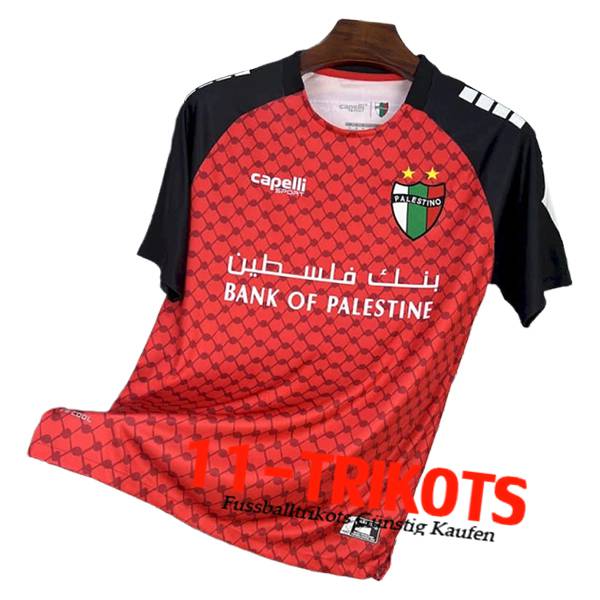 Palestinian Trainingstrikot Rot/Schwarz 2025/2026