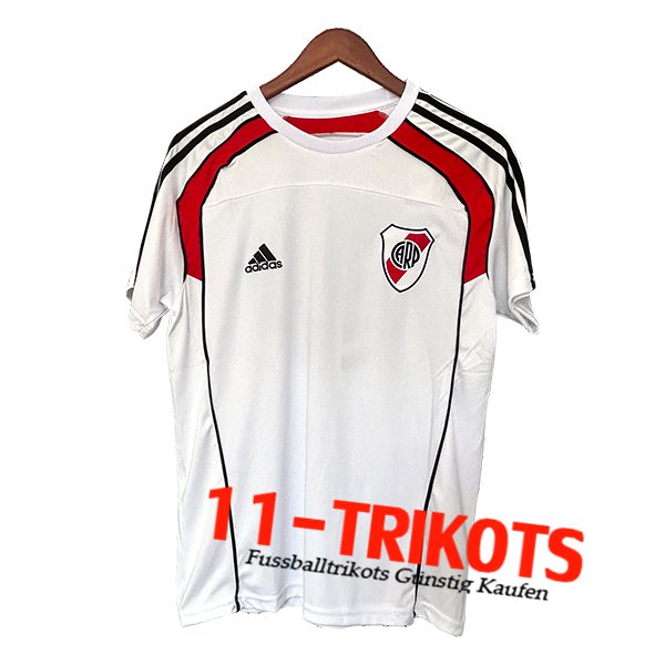 River Plate Trainingstrikot Weiß/Rot/Schwarz 2025/2026