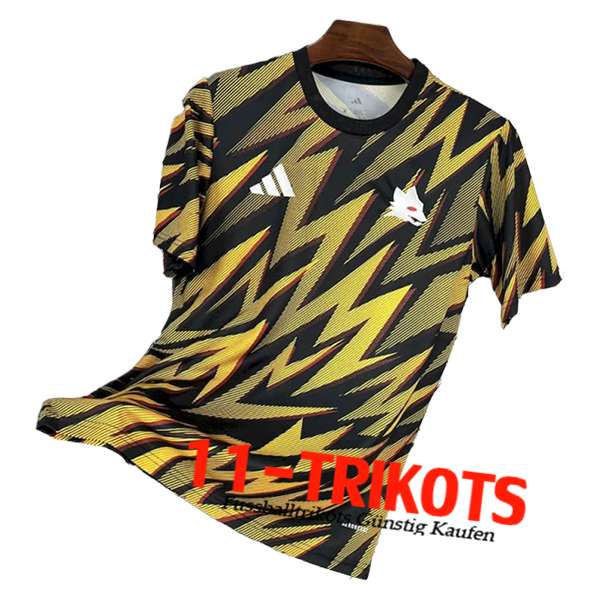 AS Roma Trainingstrikot Schwarz/Gelb 2025/2026