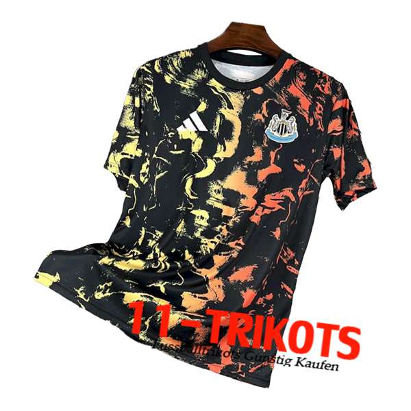 Newcastle United Trainingstrikot Schwarz/Gelb/Orange 2025/2026