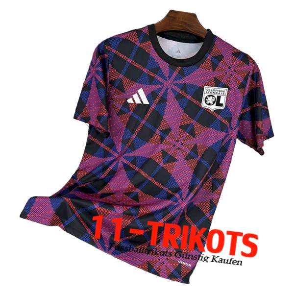 lyon Trainingstrikot lila/Schwarz 2025/2026