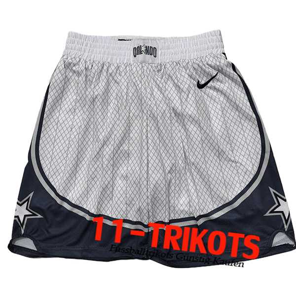 Orlando Magic Shorts NBA 2025/26 Weiß/Schwarz -02