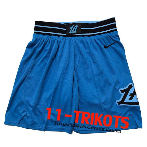 Los Angeles Clippers Shorts NBA 2025/26 Blau/Schwarz -02