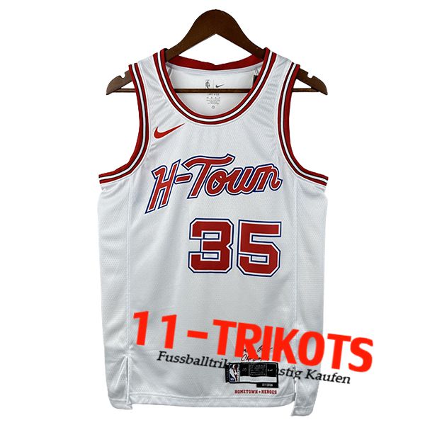 Houston Rockets Trikot (DURANT #35) 2025/26 Weiß/Rot